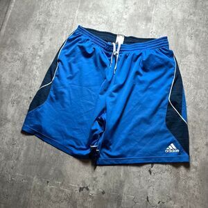 Adidas Men's Blue and Navy Shorts